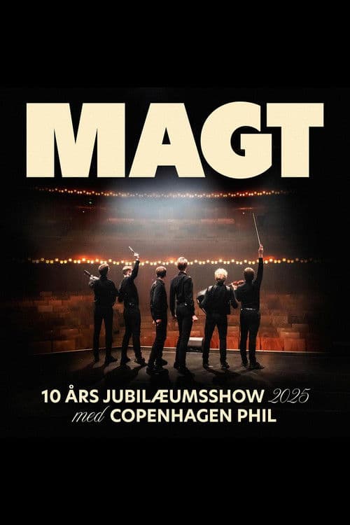 Magt 10-års jubilæumsshow poster