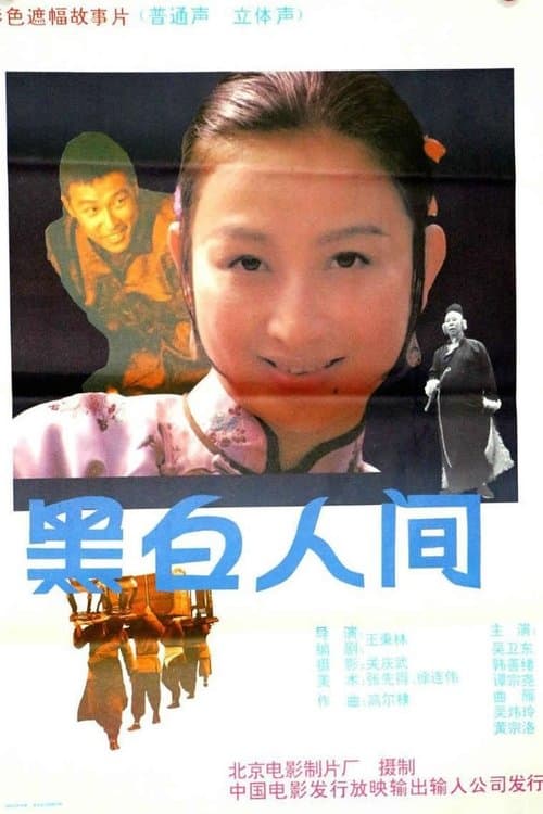 黑白人间 poster