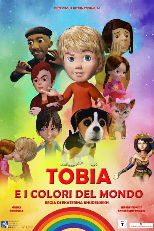 Tobia e i colori del mondo poster