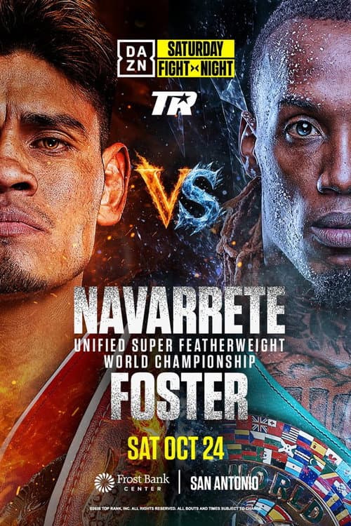 Emanuel Navarrete vs. O’Shaquie Foster poster