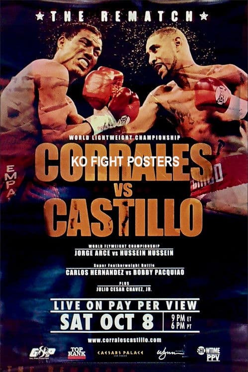 Diego Corrales vs. José Luis Castillo II poster
