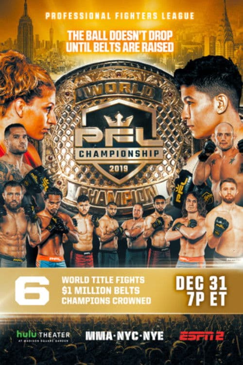 PFL 2019 #10: Championships - Harrison vs. Pacheco II poster