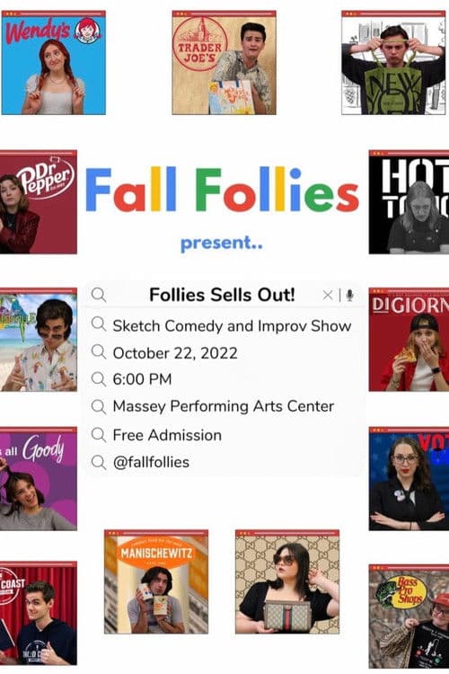 Fall Follies Sells Out poster