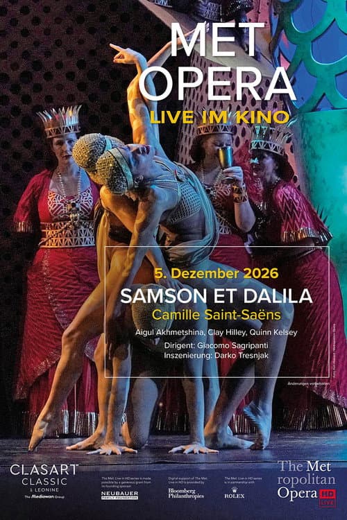 The Metropolitan Opera 2026/27: Samson et Dalila poster