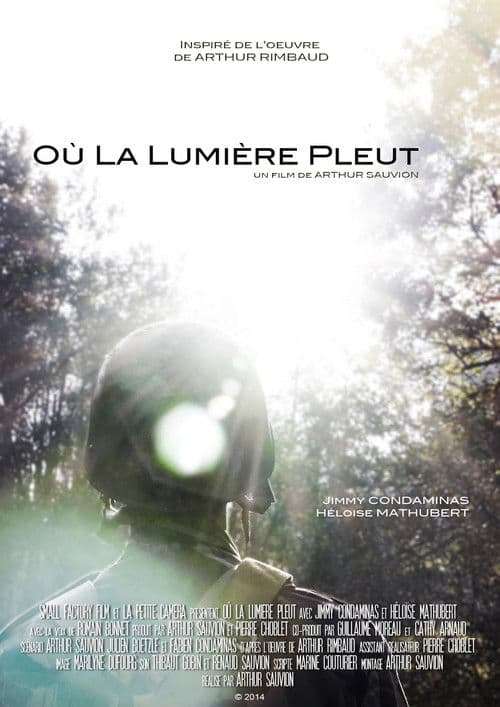 Où la lumière pleut poster