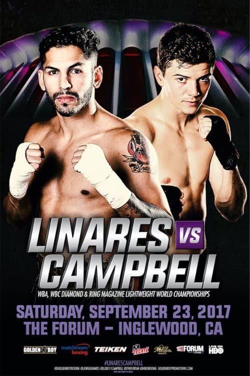 Jorge Linares vs. Luke Campbell poster