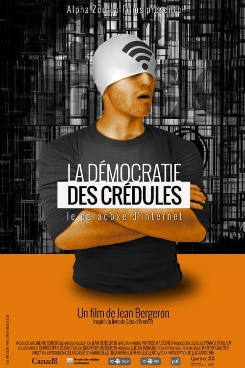 La démocratie des crédules poster