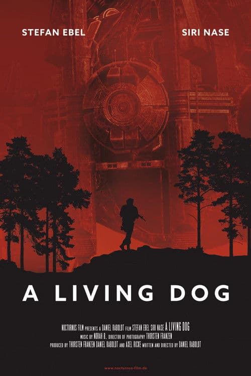 A Living Dog poster