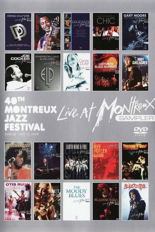 Live at Montreux: Sampler poster
