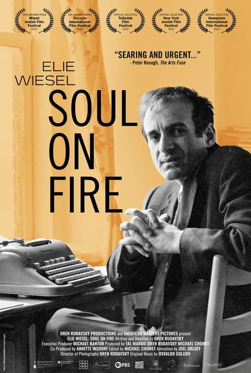 Elie Wiesel: Soul on Fire poster