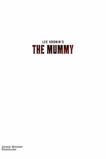 Lee Cronin's The Mummy poster