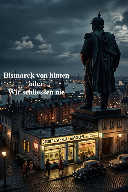 Bismarck von hinten oder Wir schließen nie poster