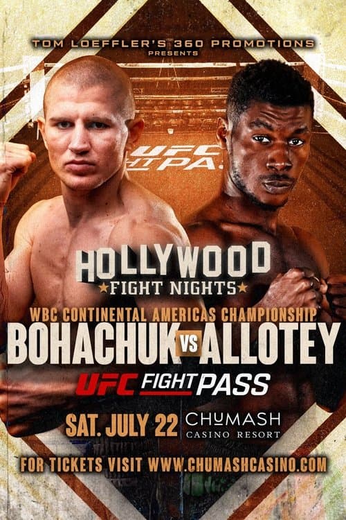 Serhii Bohachuk vs. Patrick Allotey poster