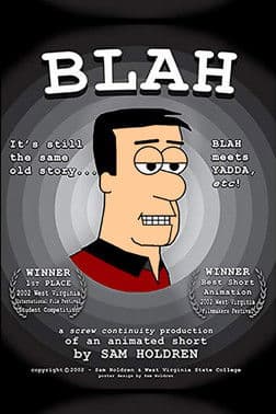 Blah poster