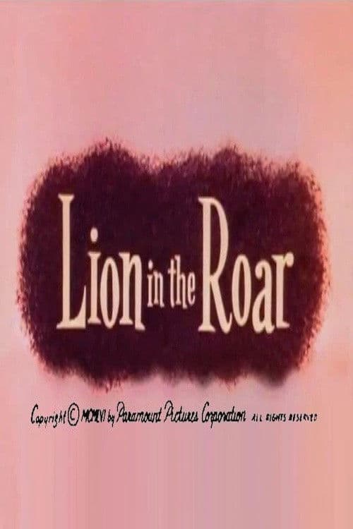 Lion in the Roar poster