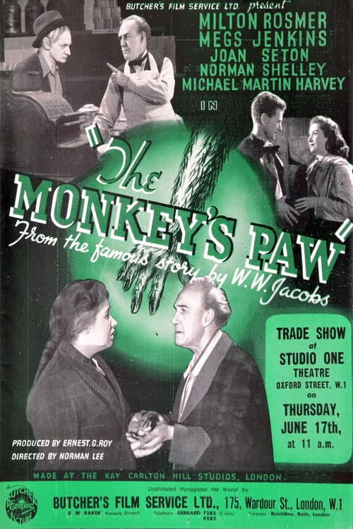 The Monkey's Paw poster