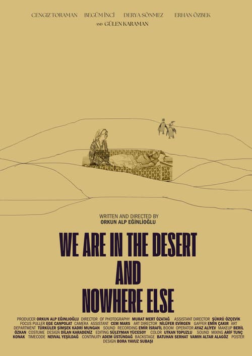 Çöldeyiz ve Başka Bir Yerde Değiliz poster