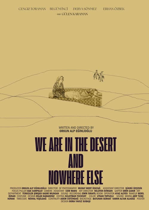 Çöldeyiz ve Başka Bir Yerde Değiliz poster