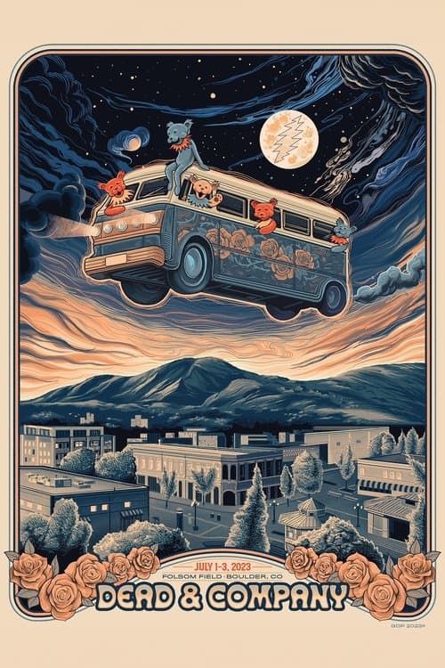 Dead & Company: 2023-07-01 Folsom Field, Boulder, CO, USA poster
