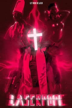 Laserpope poster