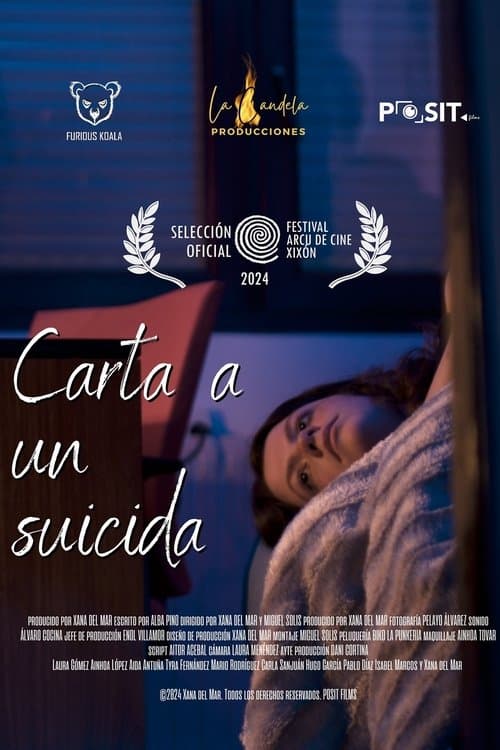 Carta a un suicida poster