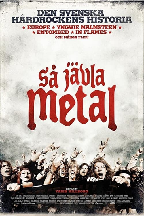 Så jävla metal poster