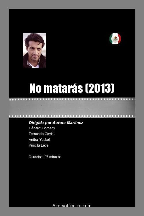 No matarás poster
