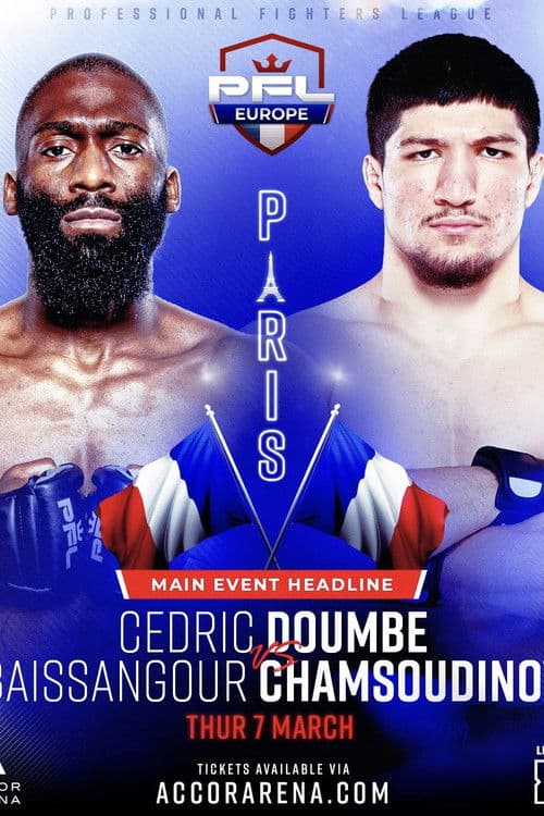 PFL 2024 Europe #1: Regular Season - Doumbé vs. Chamsoudinov poster