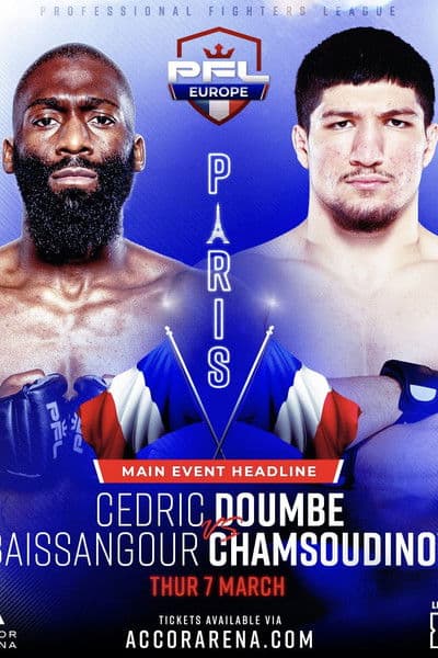 PFL 2024 Europe #1: Regular Season - Doumbé vs. Chamsoudinov poster