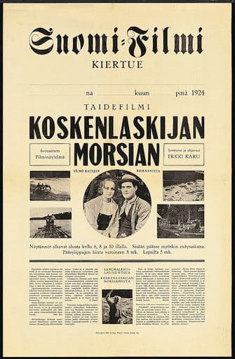 Koskenlaskijan morsian poster