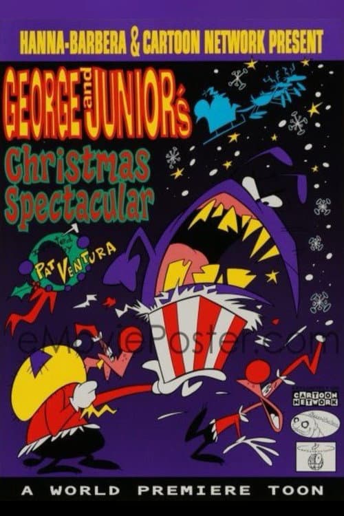 George and Junior's Christmas Spectacular poster