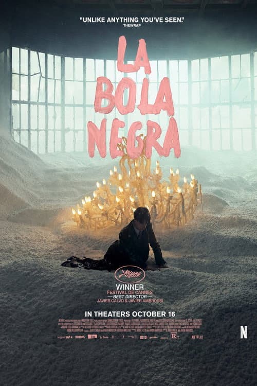 La bola negra poster