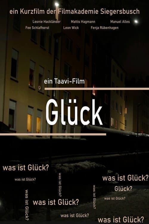 Glück poster