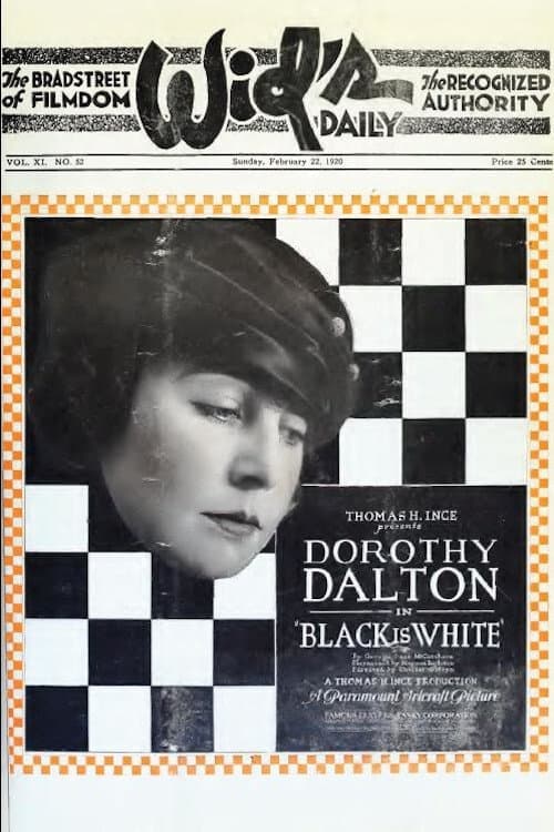 Black Is White poster