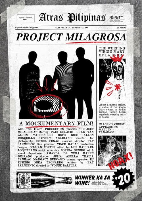 Project Milagrosa poster