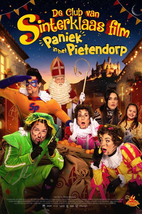 De Club van Sinterklaas film: Paniek in het Pietendorp poster