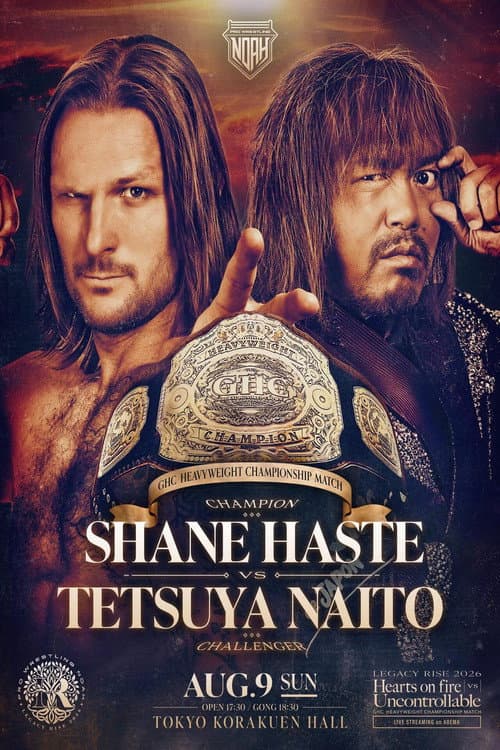 NOAH Legacy Rise 2026 poster