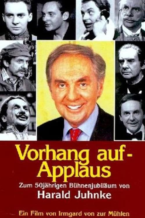 Vorhang auf - Applaus poster