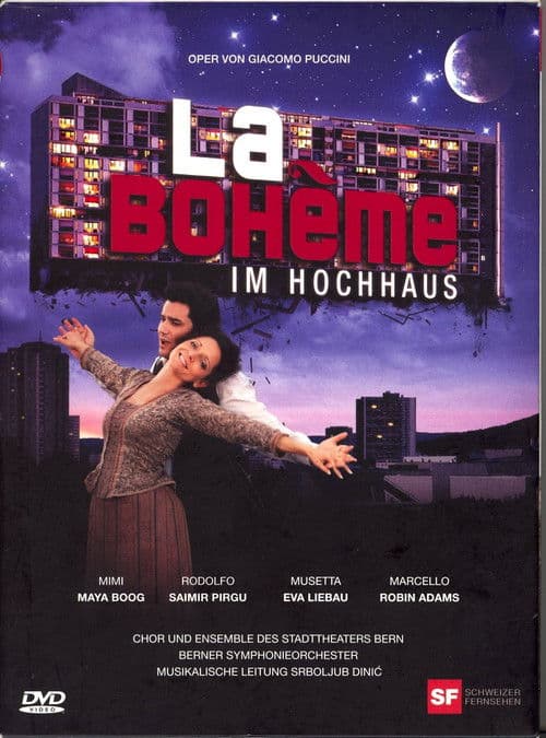 'La Bohème' im Hochhaus poster