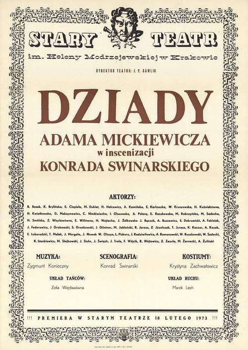 Dziady poster