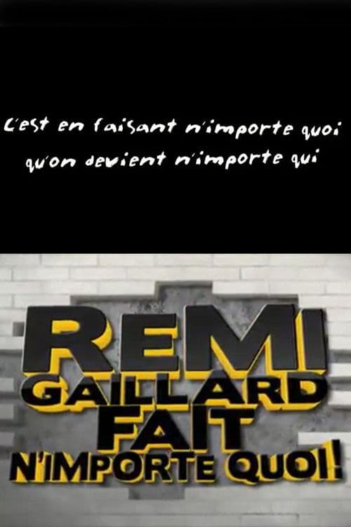 Rémi Gaillard fait n'importe quoi! poster