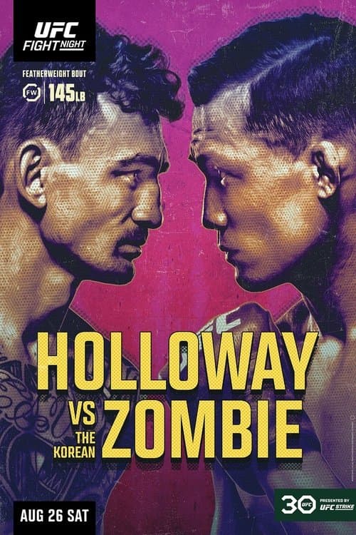 UFC Fight Night 225: Holloway vs. The Korean Zombie poster