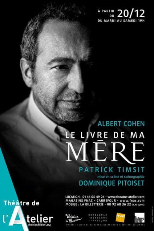 Le livre de ma mère poster