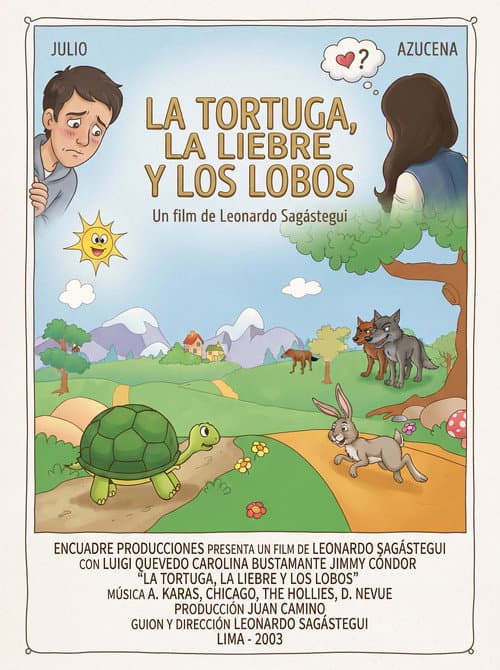 La tortuga, la liebre y los lobos poster