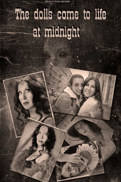 The dolls come to life at midnight poster