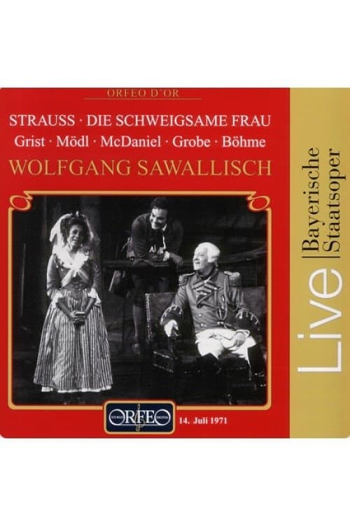 Die Schweigsame Frau - Strauss poster