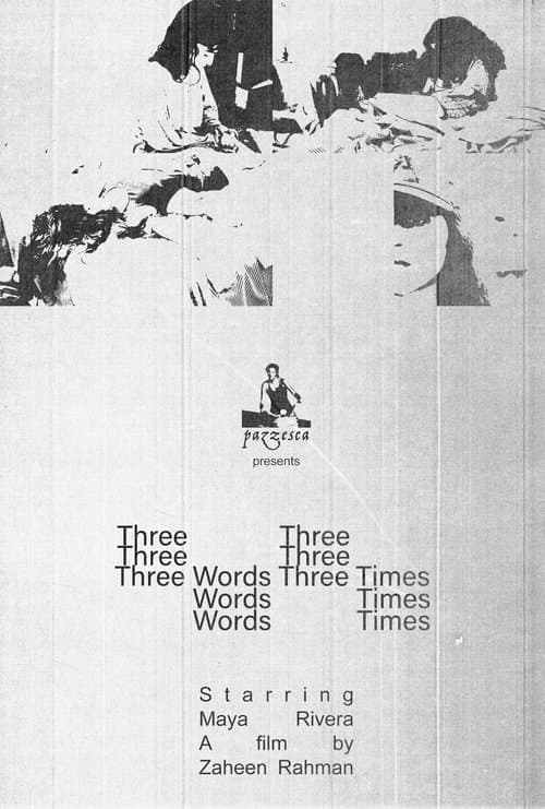 Three Words Three Times poster