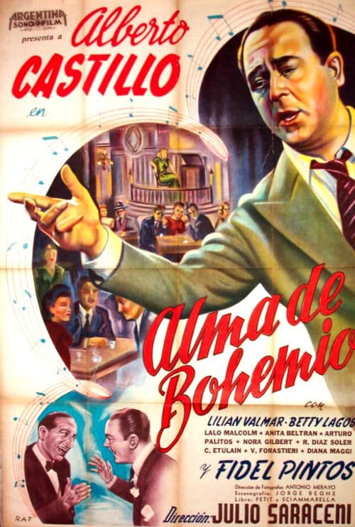 Alma de bohemio poster