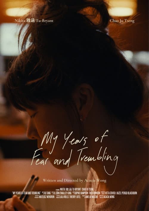 My Years of Fear and Trembling poster