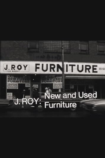 J. Roy: New and Used Furniture poster